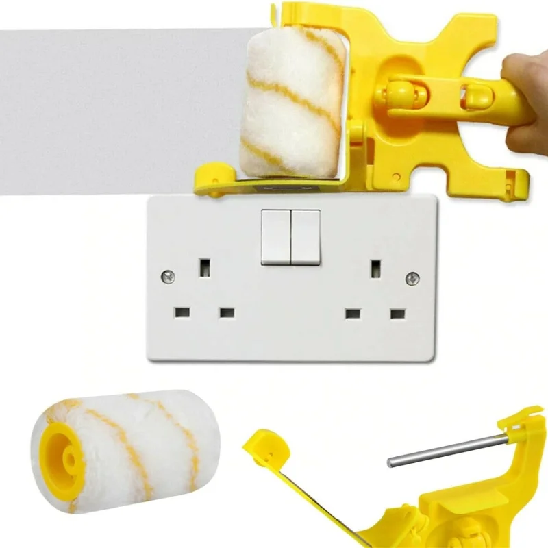 Profesional paint edger roller brush Hand-held Wall Paint Roller Set diy Repair Wall Door Ceiling Window Painting Trimming Tools