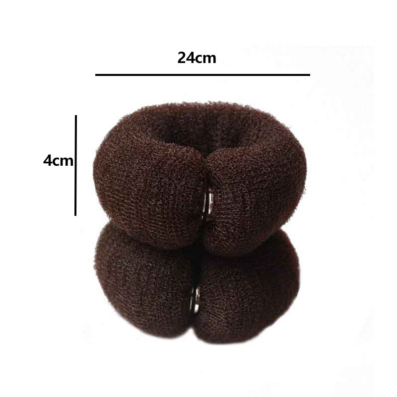 Hår bulle maker magisk skum svamp form ring frisyr twist accessoarer hår styling verktyg för tjejer kvinnor dam praktiska