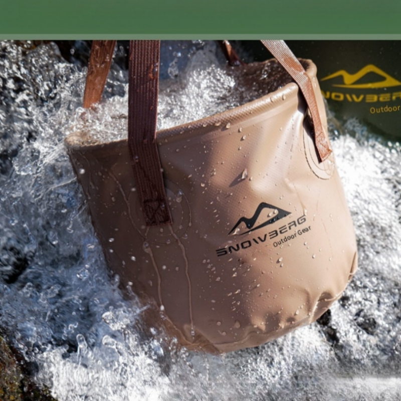 Folding Camping Cube Water Bucket Foldable Collapsible Bucket Camp Supplies For Tourism Car Wash Fishing Car Camping Accessories