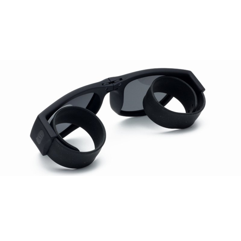 Pieghevole schiaffo braccialetto sport pesca occhiali da suola donna Slappable bracciale occhiali da suola per uomo polsino piega tonalità occhiali