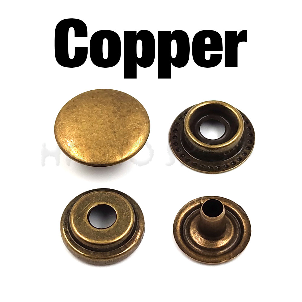 25Sets 100pcs 203/201 Metal Snap Fasteners Snaps Button Press Studs Sewing Button For DIY Clothes Garment Bag Shoes Leathercraft