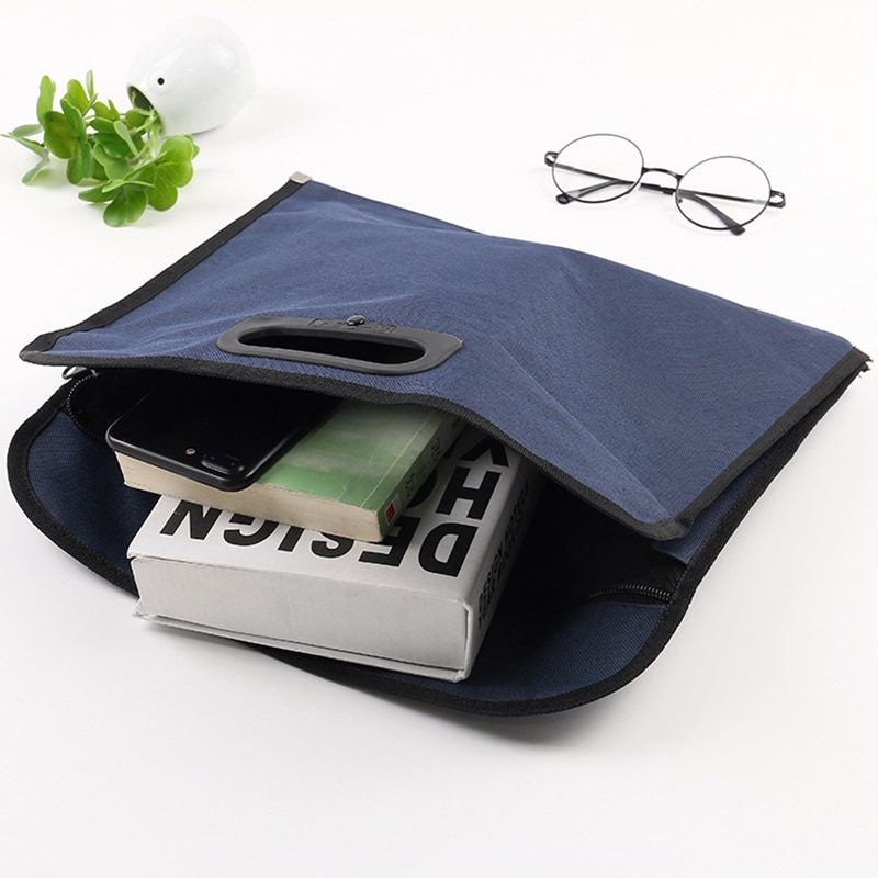 EZONE B4 Portable Document Bag Single-deck File Bag Business Conference Envelope Office Stationery Large Capacity