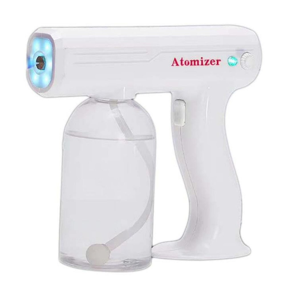 Atomizing Sprayer Sprayer Machine Disinfection Blue Light Nano Steam Spray Gun Disinfection Nano Spray Gun