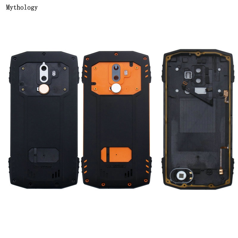 Phone Back Cover for Blackview BV9000/BV9000 Pro - Plastic Replacement Housing with Screws & Fingerprint Cable