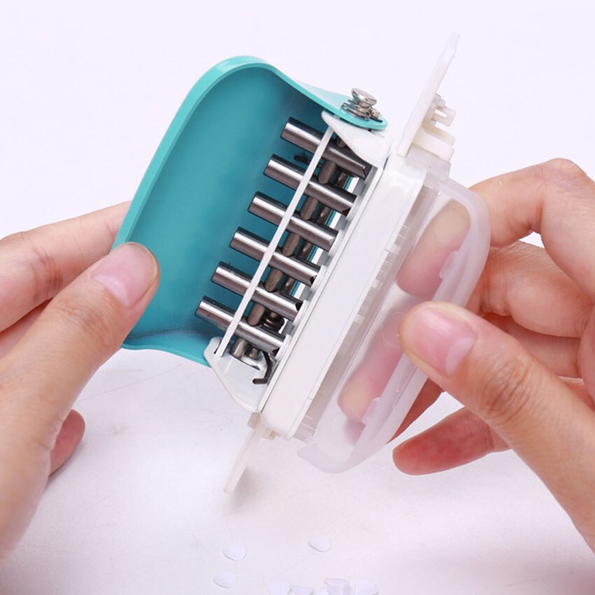 DIY Loose-leaf 6 Hole Puncher For A4/B5/A5 30/26/20 Holes Manual Paper Hole Punchers Handmade Report File Punching Machine