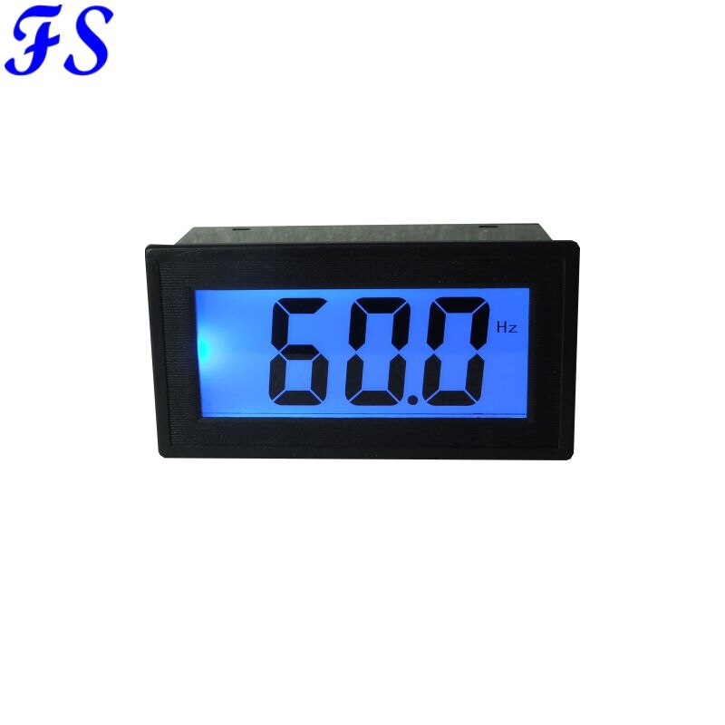 YB5135FD AC Frequenz Meter AC 45-65 hz Hz Tafel Meter Frequenz Tester LCD Digital mit Blau hinterleuchtet Spannung Amplitude AC80-500V