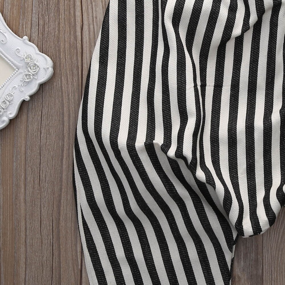 Baby Meisjes Harembroek Kids Gestreepte Broek Romper Overalls Jumpsuit Baby Meisje kleding Leuke Casual Zomer Kleding SS