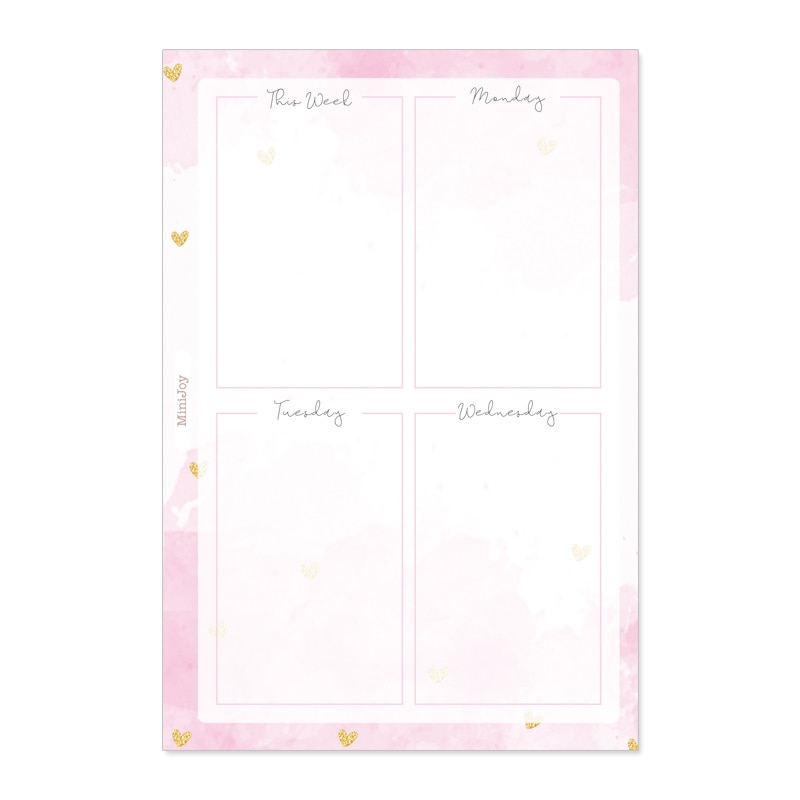 MyPretties Fantasy Weekly Planner Refill Papers 40 Grandado mypretties-fantasy-weekly-planner-refill-papers-40-grandado