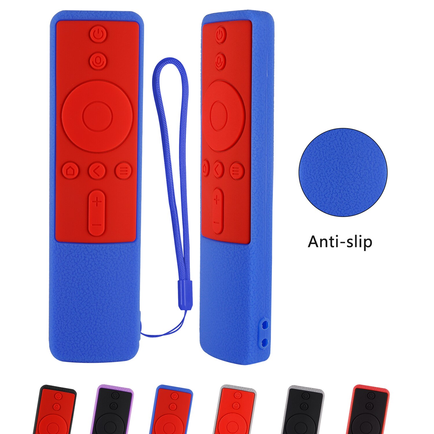 Mando a distancia de silicona para Xiaomi TV, 4A, 4C, 4X, 4S, funda protectora de silicona suave, funda de goma para Xiaomi IP TV, decodificador 4S Pro