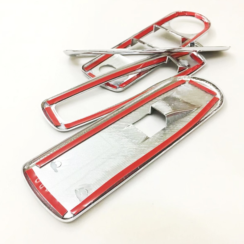 For Renault Clio IV 5door Hatchback ABS Chrome LHD Interior Door Window glass Lift Control Switch Car Accessories 4pcs