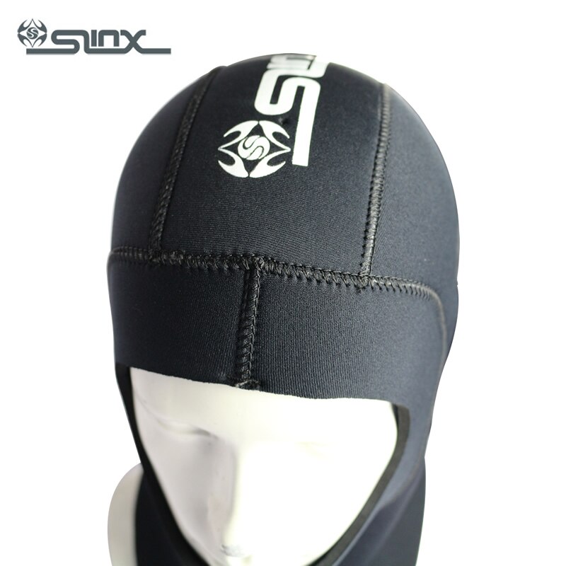 Slinx heren dames duikmuts nekmasker volledig gezichtsmasker hoed 3mm neopreen waterdicht koudebestendig speervissen zwemmen duiken capuchons