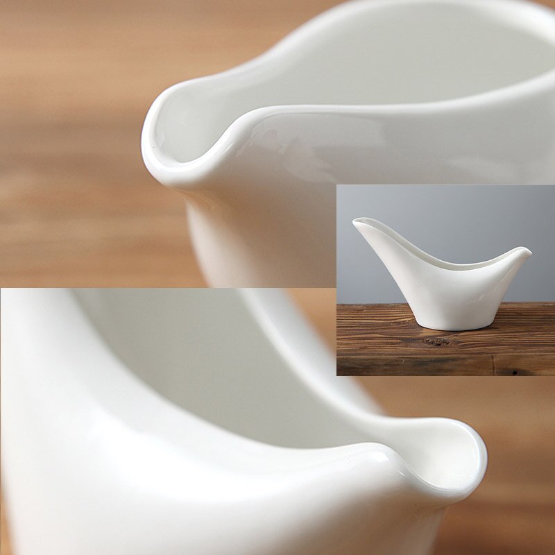 4 stil melk røver biff saus båter saus bøtte beholder tallerken servise kaffe tilbehør
