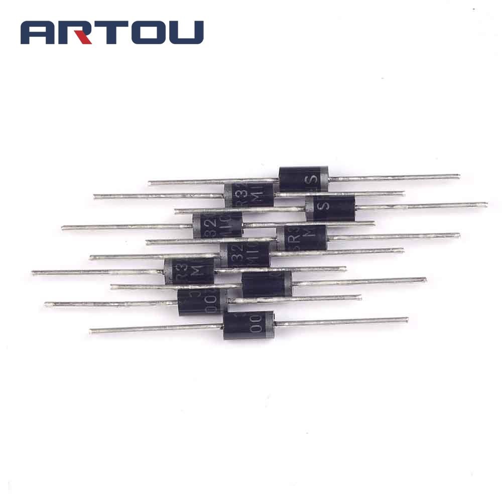 10PCS HBR3200 SR3200 3A/200V Schottky Diode
