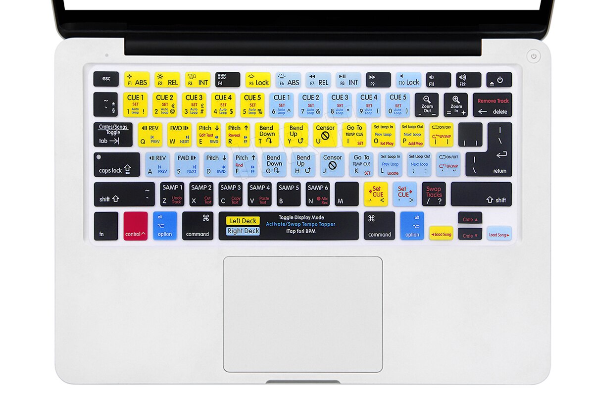 Ableton-funda de teclado para Macbook Pro, accesorio para teclado de acceso rápido, para Macbook Pro Air Retina 13 15 17 antes de: Serato Scratch LIVE