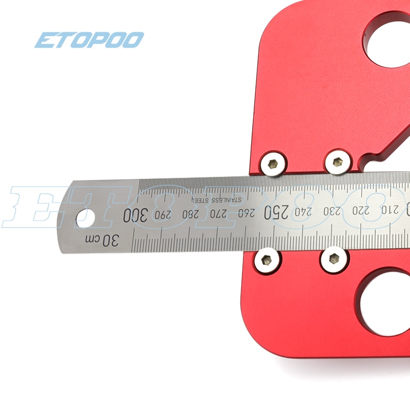 Woodworking Center Scribe 45/90 Degree Angle Line Gauge Wood Ruled Carpenter Marking Ruler Center Finder Line Gauge