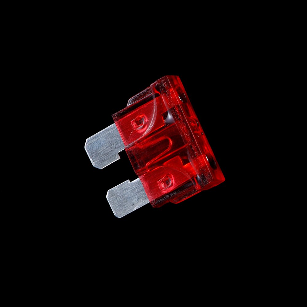 10Pcs Car Auto Medium Size Standaard Blade Fuse Box Plastic Box Assortiment met 1A/2A/3A /4A/5A/7.5A/10A/15A/20A/30A