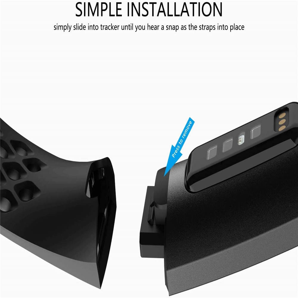 Erstatningsbånd til fitbit charge 3 rem silikonebånd til fitbit charge 4 åndbar urrem til fitbit charge 4/3 bånd