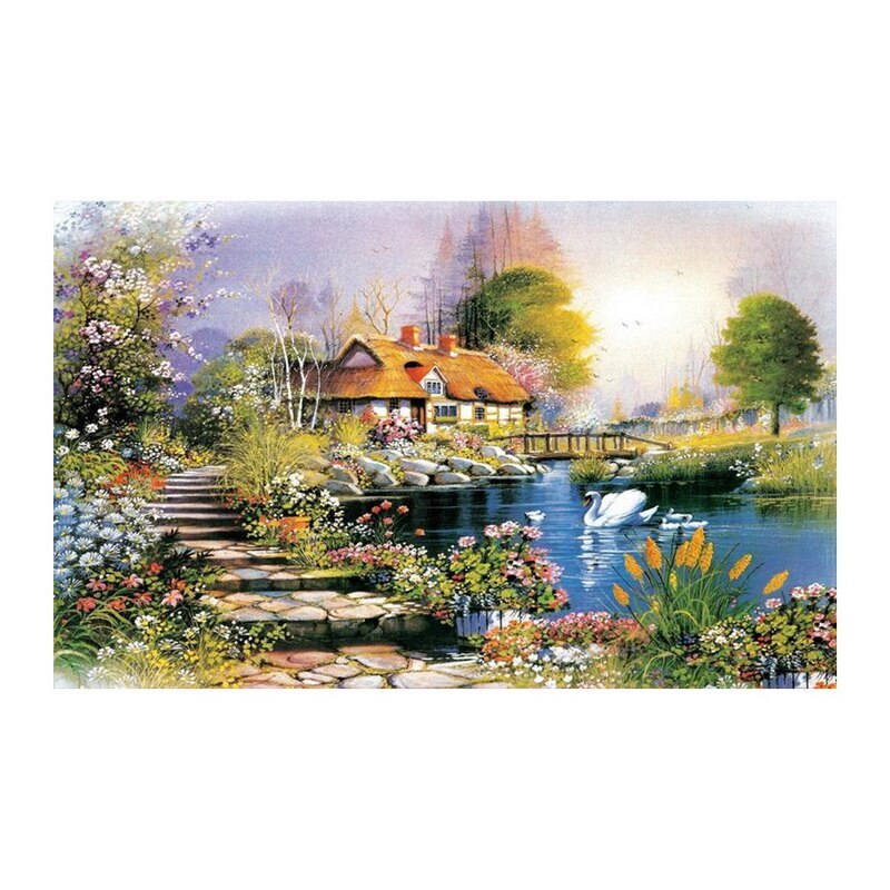 1000Pcs Puzzel Houten Papier Puzzels Educatief Speelgoed Voor Kinderen Slaapkamer Decoratie Stickers: 13