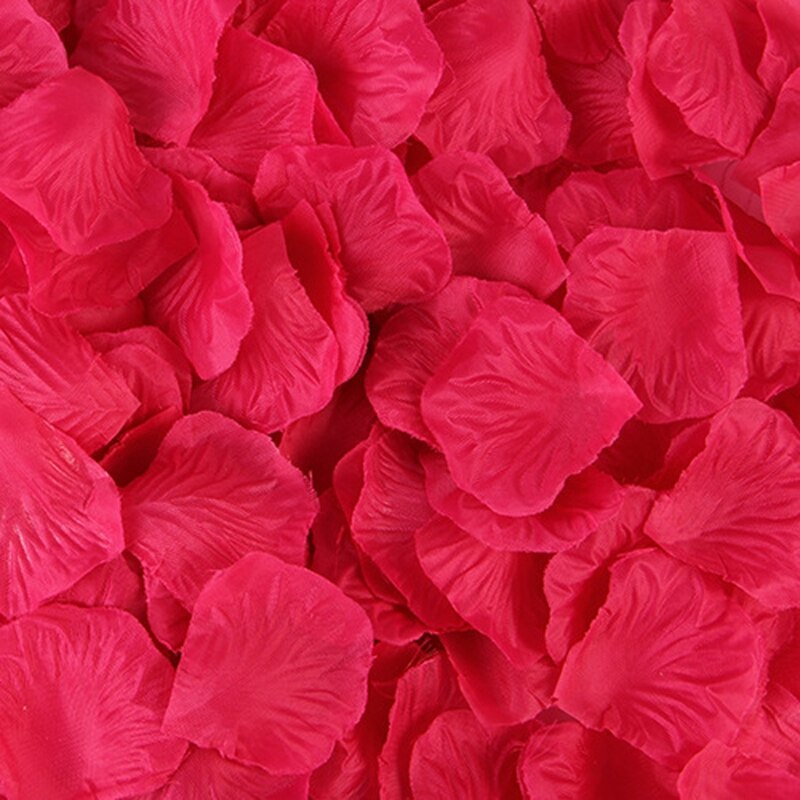 2000 Pcs Artificial Rose Petals Wedding Petalas Colorful Silk Flower Accessories: 5