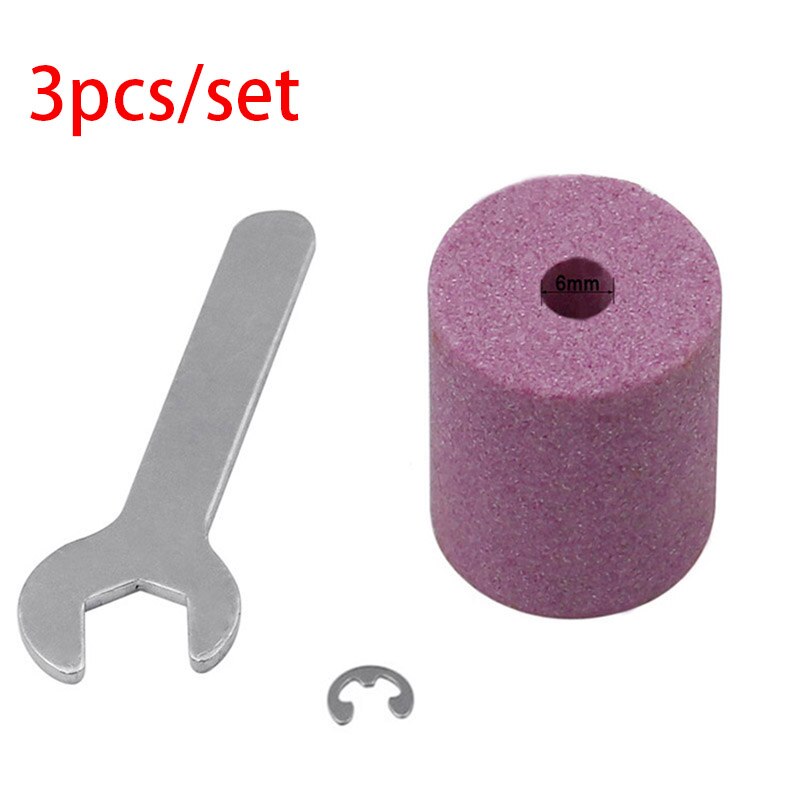 1set Portable Drill Bit Sharpener Corundum Grinding Wheel Drill Bit Sharpener Titanium Drill Powered Tool Parts Grinder Tools