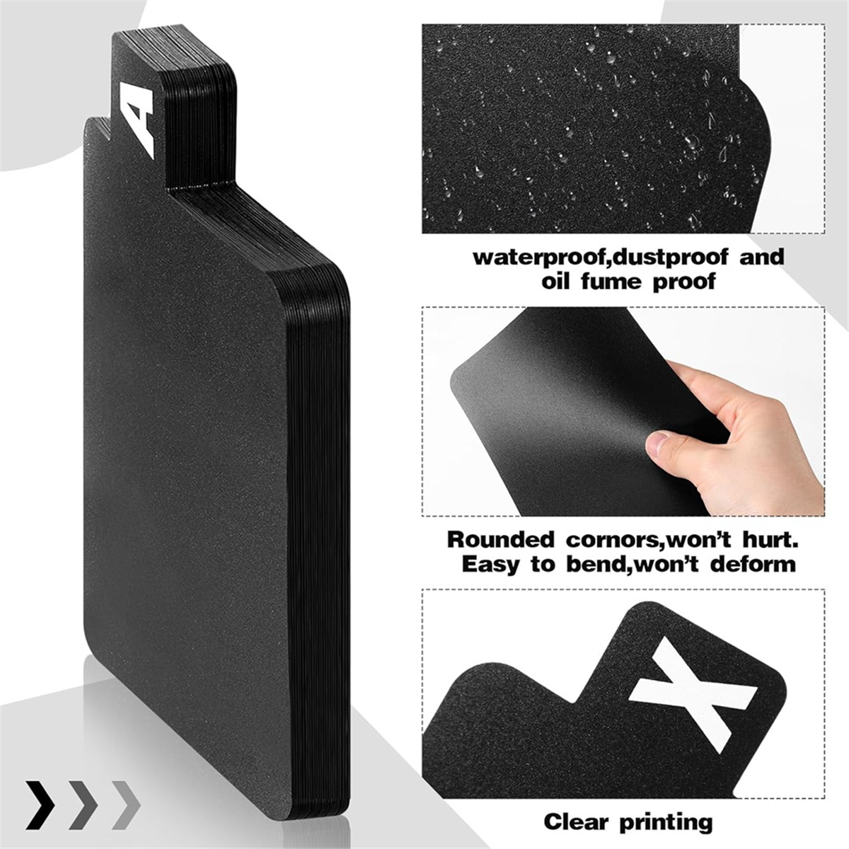 26 Stuks Vinyl Record Verdelers Dvd Alfabetische Verdelers A-Z Alfabetische Verdelers Vinyl Record Organizer Met Alfabet