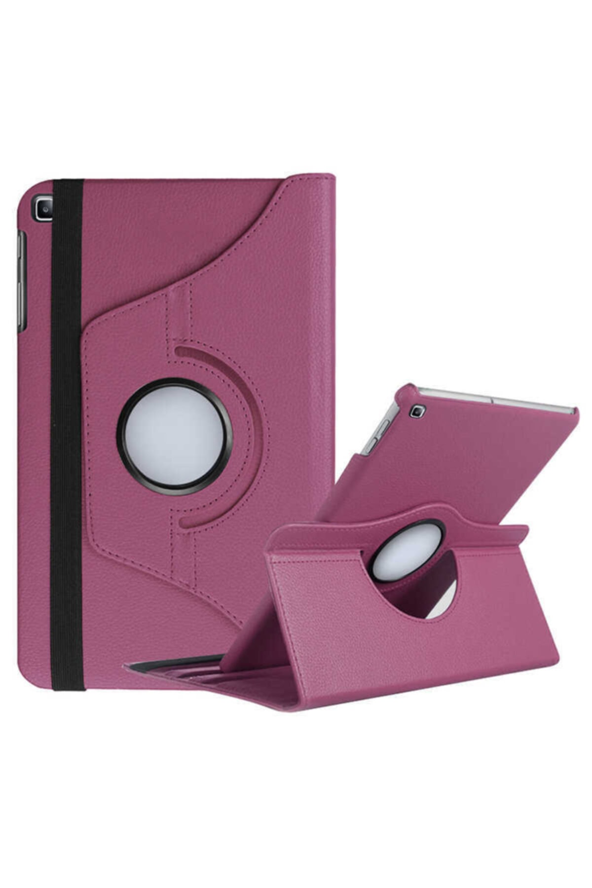 Samsung Tab A7 10.4 T500 Case 360 Rotating Stand Leather Volledige Bescherming/Tablet Case/Tablet Protector/Functionele case: Paars