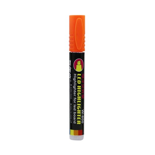 1 Uds. Juego de rotuladores Queen Bee, juego de 8 colores para apicultura y abejas, marcas de abeja reina, marcas de plástico, pluma, herramientas de abeja: Naranja