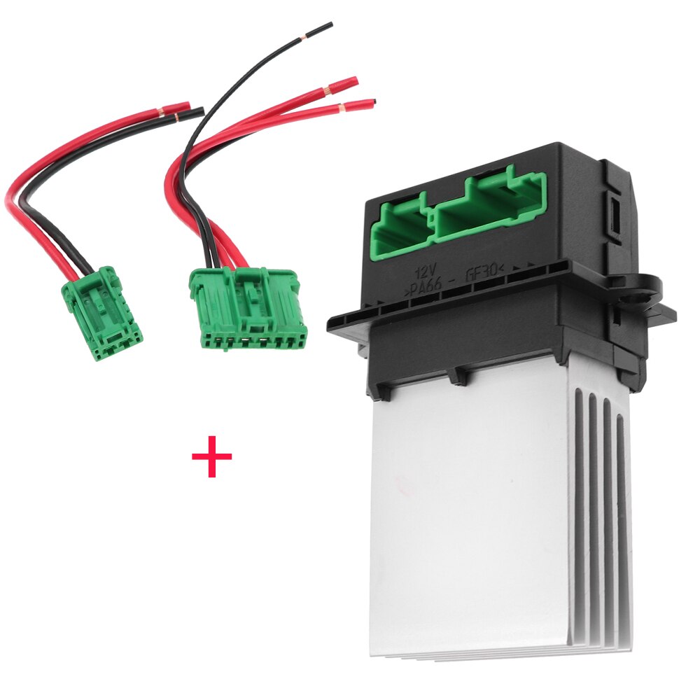 Dla Peugeot 406 207 607 wentylator grzejnika rezystor silnik dmuchawy opornik wentylatora 6441.L2 dla Renault sceniczny wielki Megane Clio Modus: Resistor i drut