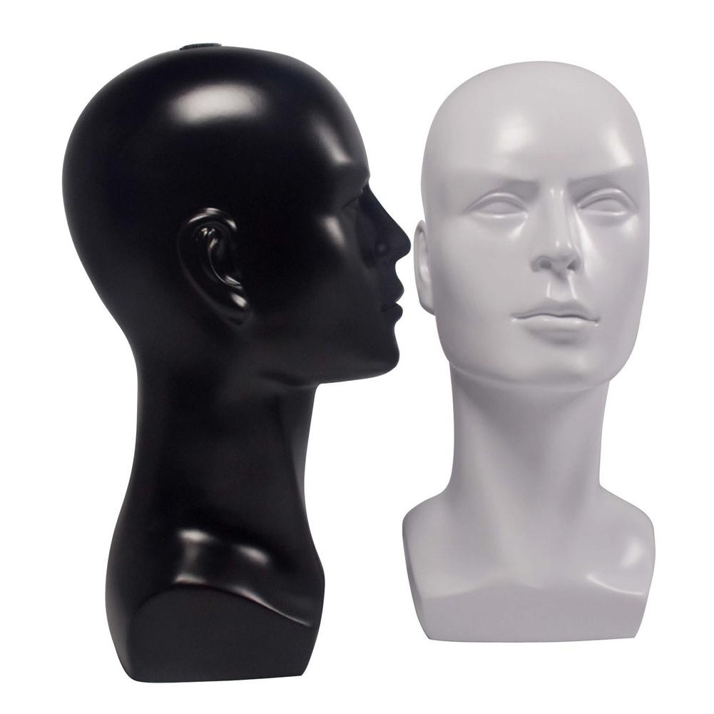 Mannequin Hoofd Man Mannequin Hoofd Model Masker Bril Hoed Pruik Display Props Display Mold Stand Model Display Rack