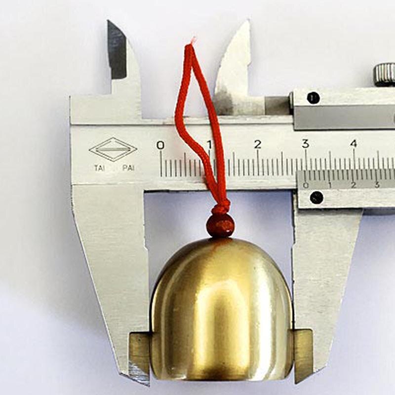 5 Stks/set Koper Bells Voor Thuis Bruiloft Diy Handgemaakte Windbell Accessoires Kerstboom Ornamenten