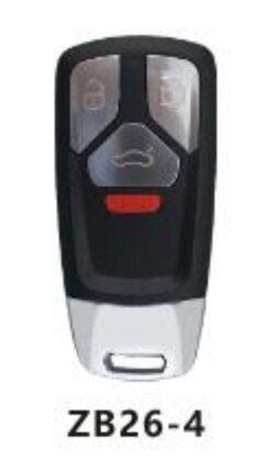 Keydiy Originele Kd Smart Key Universal Multi-Functionele Zb Serie Afstandsbediening Sleutel Voor KD-X2 Key Programmeur: ZB26-4