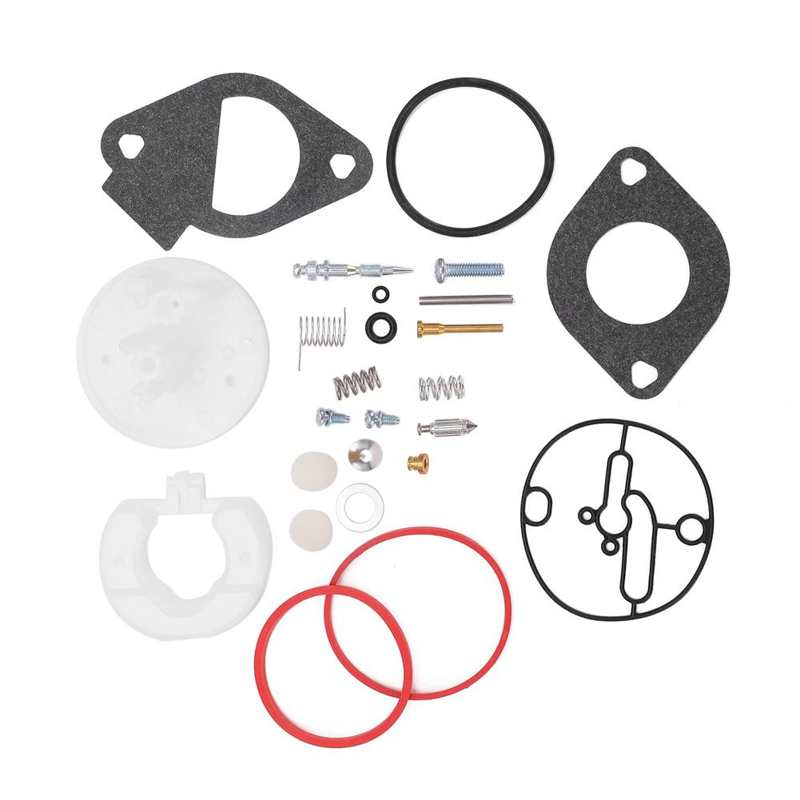 796184 Rubber Lawn Mower Carburetor Repair Kit Anticorrosion for Most 215000 Model Engines