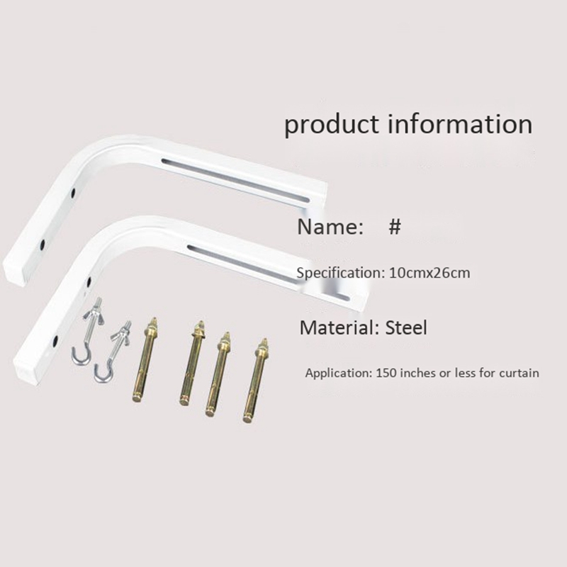 Projektor-vorhanghaken, projektions-wandhalterung, l-förmiger haken, zubehör