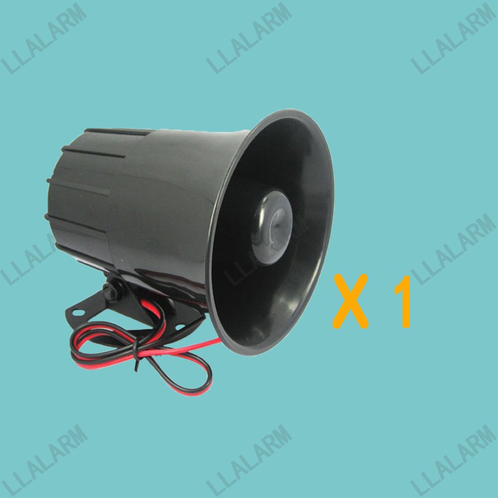 DC 12V Wired Loud Alarm Siren Horn Outdoor with Bracket for Home Security Protection System alarm systems security home