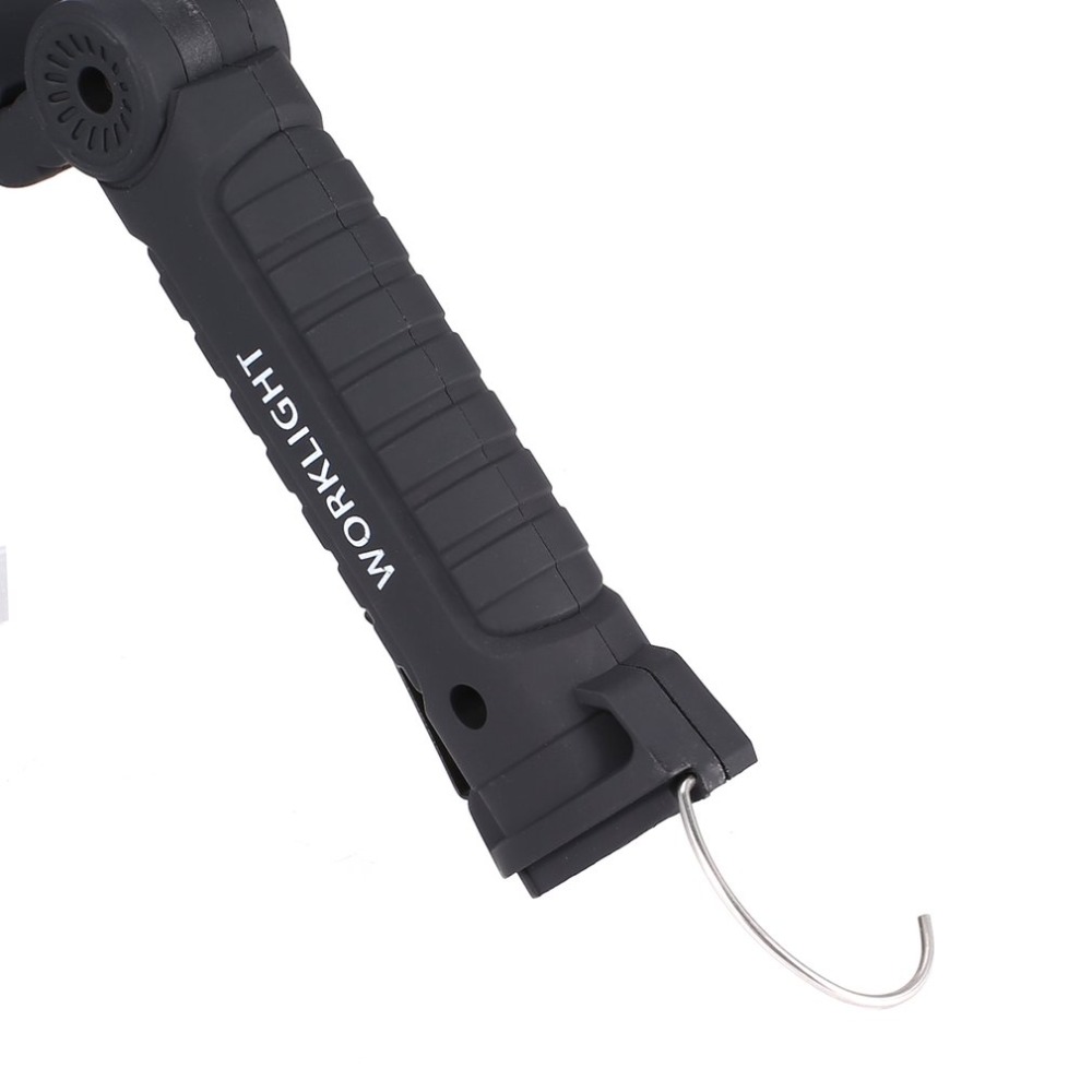 Folding COB LED Work Light Portable Spotlight with Magnetic Base Clip USB Charging Repair Torch Movable Work Light Flashlight