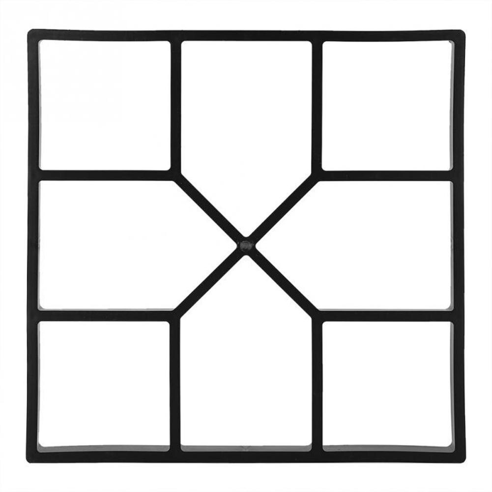 Brick Stone Road Concrete Mould Garden Path Maker Mold Plastic DIY Manually Paving Cement Cemento Garden Path Maker Mold: C