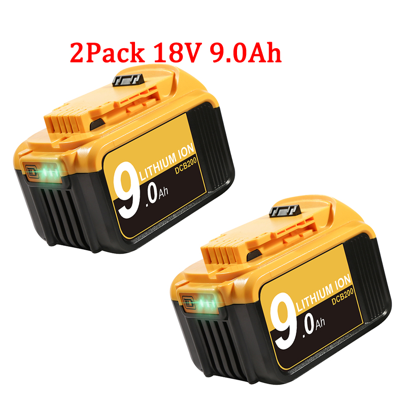 For Dewalt FLEXVOLT 20V/60V MAX Battery 9Ah DCB609 Lithium-ion DCB606 DCB612 DCB609 DCB205 DCB200 DCB182 Batería for Dewalt 20V