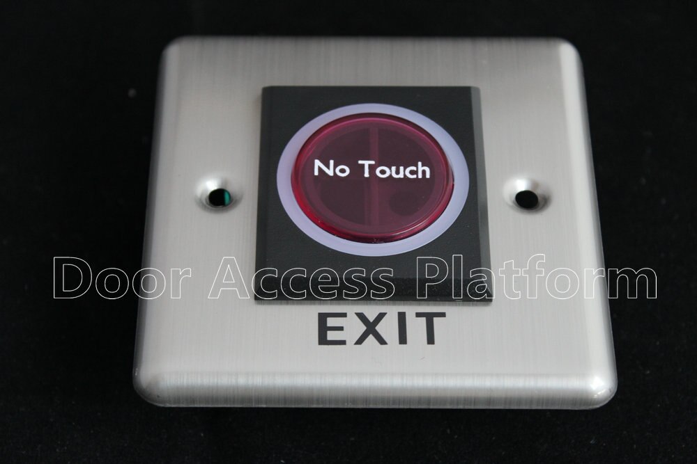 1 Order=3 pcs Exit Button, No Touch Exit Door button, Touchless Infrared Release Button, Push Button for access controller door