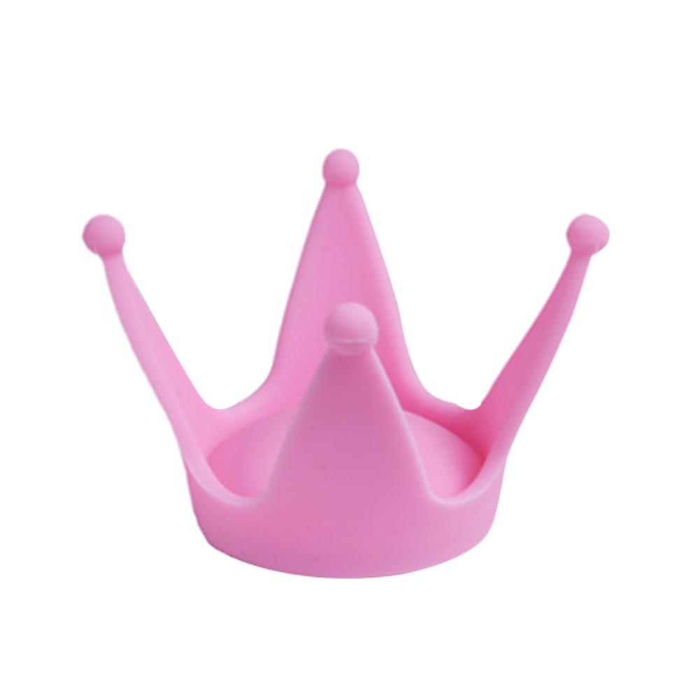 Cuernos para cascos de motocicleta universales, decoración de cascos de plástico suave, corona, 1 Uds.: Pink