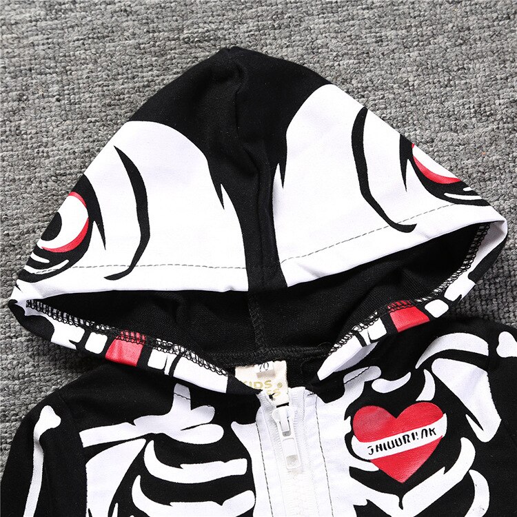 Halloween coton bébé barboteuses à manches longues -né infantile bébé garçons filles escalade vêtements dessin animé imprimé combinaison enfant vêtements