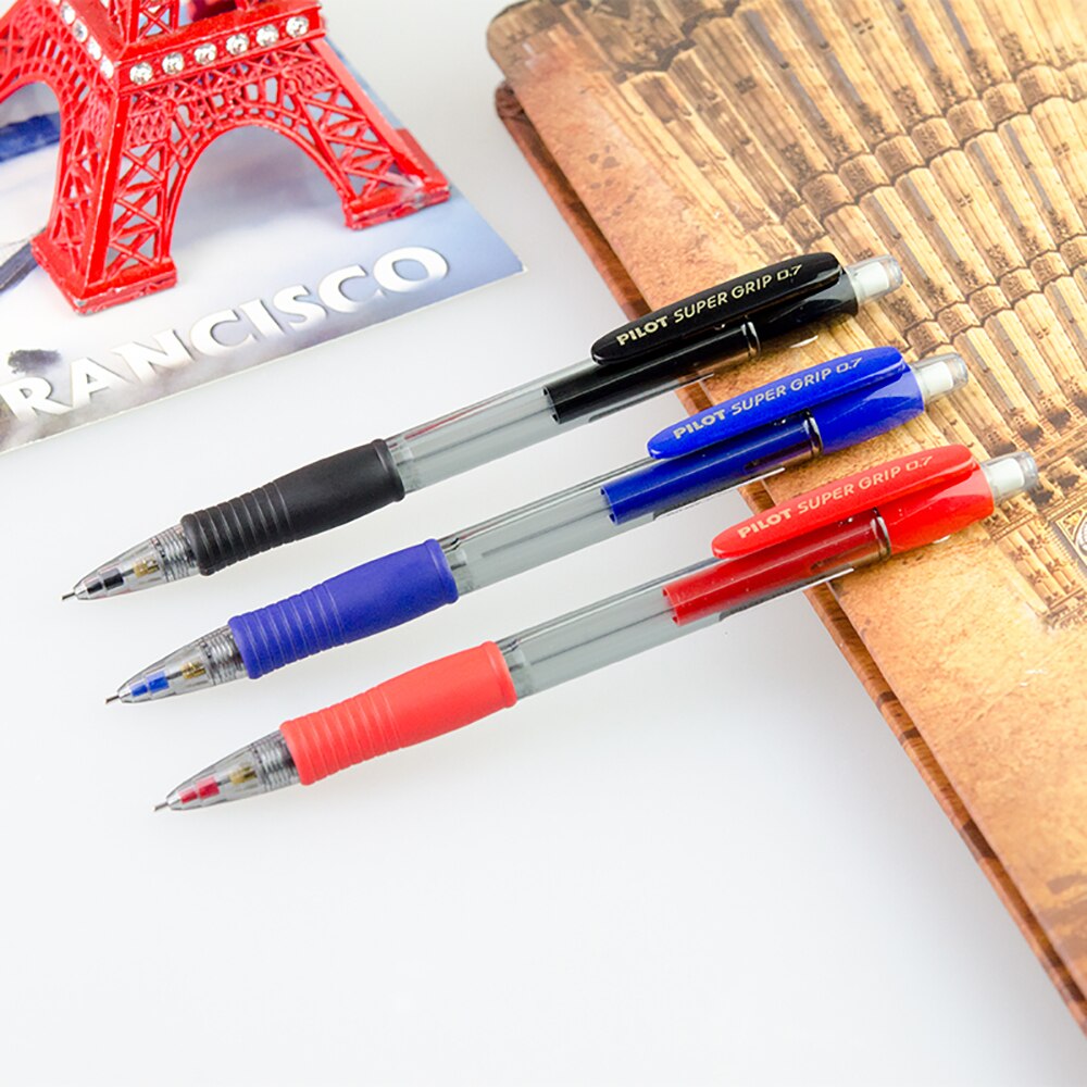 6pcs/lot Mechanical Pencil 0.7 MM JAPAN PILOT H-187-SL office and school stationery 3colors to choose