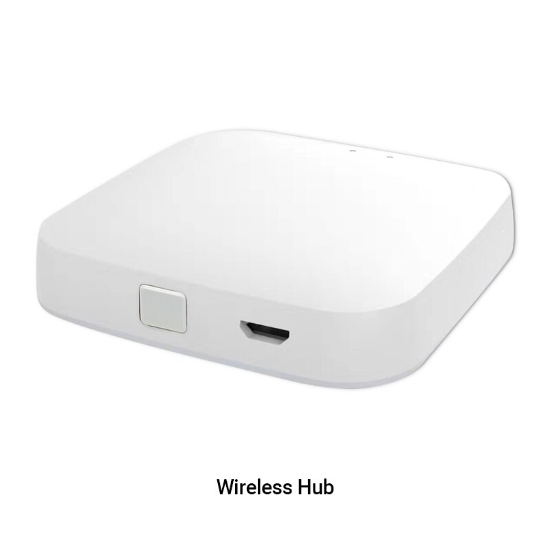 Tuya Zigbee Smart Wireless Gateway Hub Home Automation Scene Security Alarm Kit PIR Door&Window Temperature&Humidity Sensor: Zigbee Hub Gateway