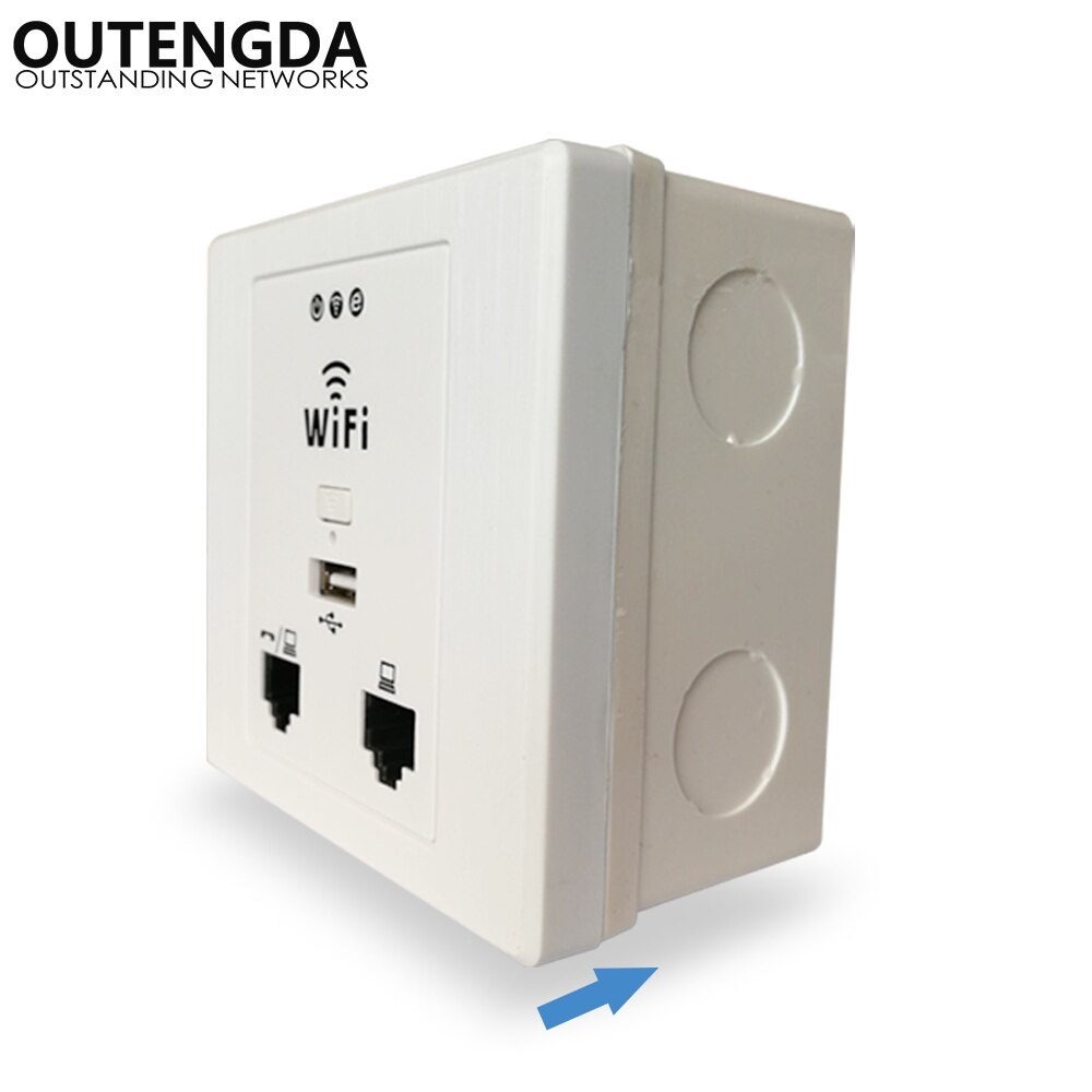 Panel de interruptor montado en superficie, esquinas cuadradas, caja inferior, 86 tipos, caja de conexiones de enchufe de pared para montaje en pared, AP inalámbrico, 2 uds.