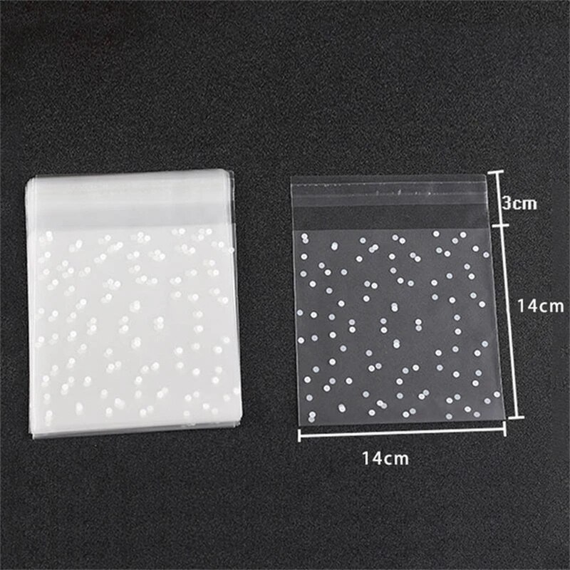 Transparent Blume Cookie Verpackung Tasche &amp; Süßigkeiten Taschen Für Kekse Snack Back Paket Hochzeit Party Tasche