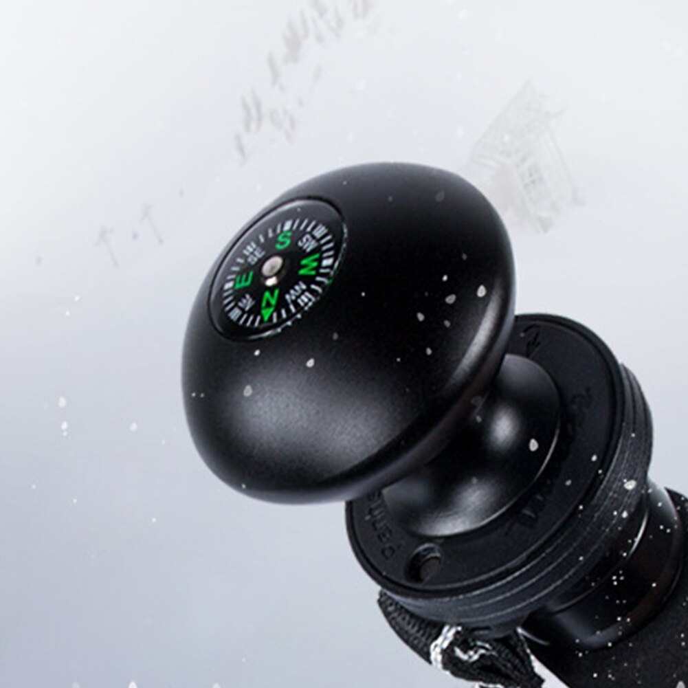 Fotografische Trekking Stok Accessoires Outdoor Wandelstok Wandelen Metalen Hoofd Praktische Lichtgewicht Handgreep Monopod Knop