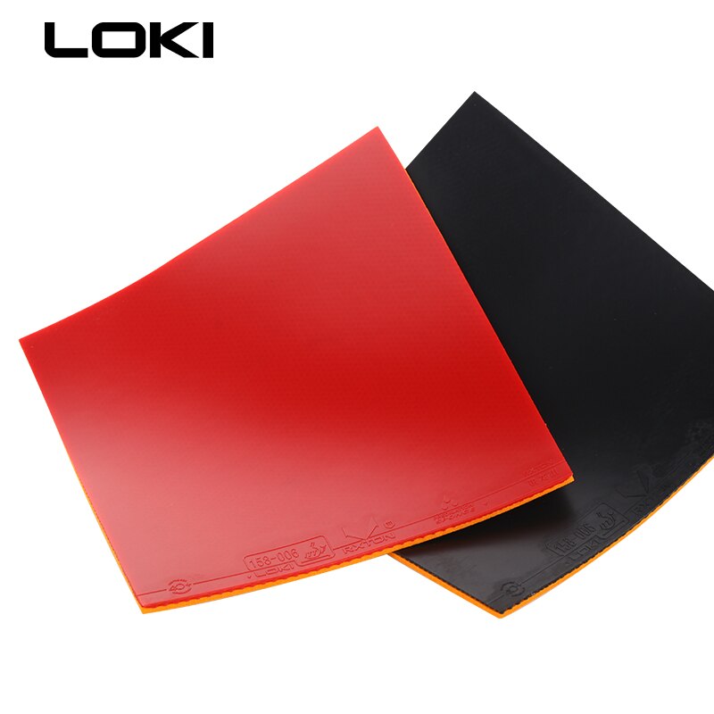 Loki RXTON3 Sticky Tafeltennis Rubber Oranje Cake Spons Pips In Ping Pong Rubber Voor Loop En Controle