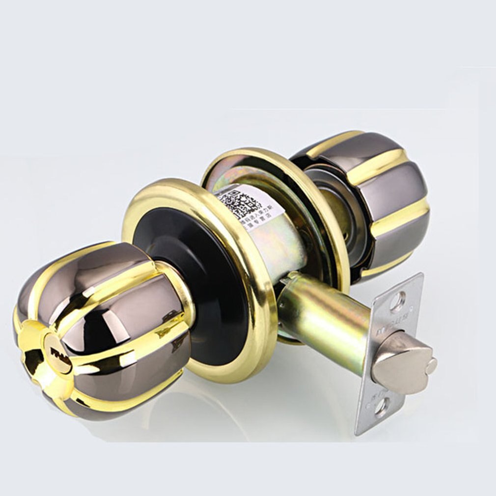 High Grade Copper Lock Core Interior Door Zinc Alloy Ball Lock Hardware Accessories