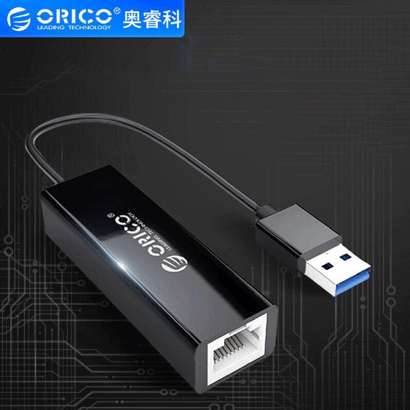 ORICO UTJ-U3 Verdrahtete Netzwerk Karte Konverter USB zu Gigabit Netzwerk Karte Desktop Notebook Wired Externe Netzwerk Karte