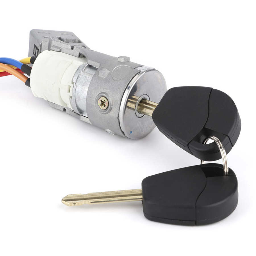 4162.CF Ignition Key Switch Ignition Lock Starter Switch with 2 Keys 4162.CF Fits for Citroen Berlingo Ignition Switch