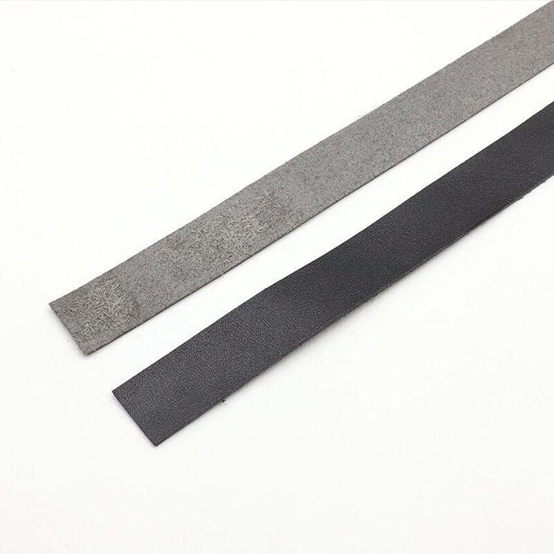 10 Meters Wide Black Leather Strip Heavy Webbing Strap Thick Knapsack Belt Clothing Sewing Handmade DIY Material Accessory